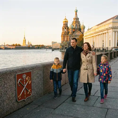 Unity & Support: Family Moving Forward in Saint Petersburg