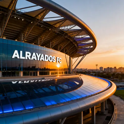 Stunning Modern Stadium of ALRAYADOS FC