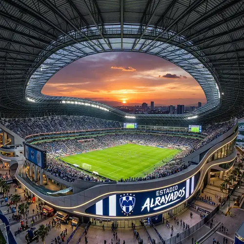 Stunning Modern Stadium of ALRAYADOS FC
