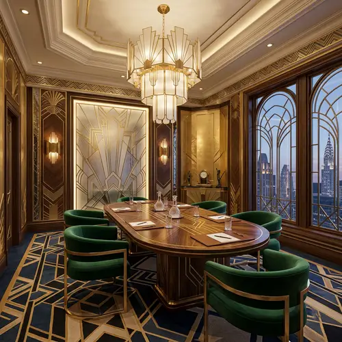 Elegant Ad Agency Conference Room Design