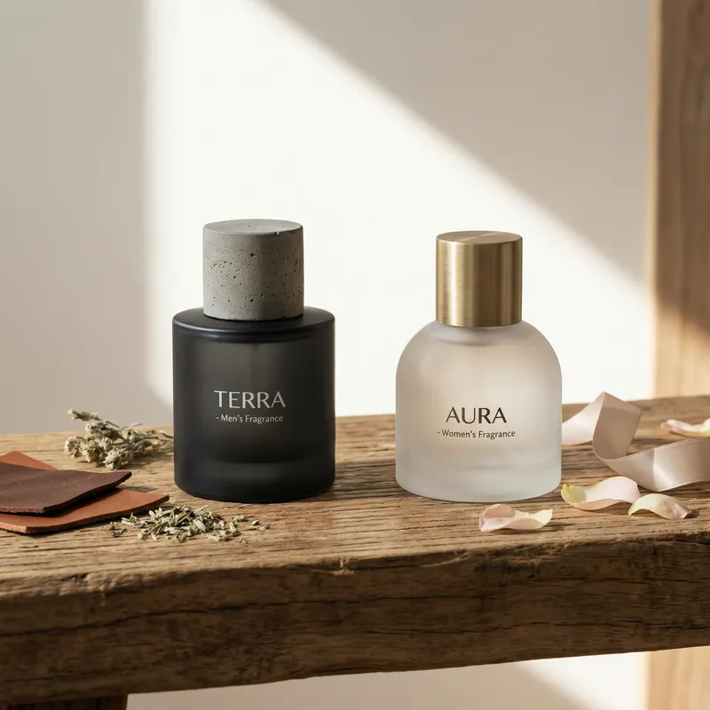 Men's and Women's Perfumes: Concept & Design