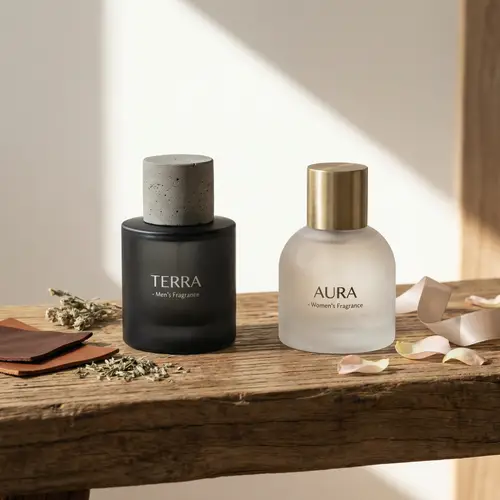 Men's and Women's Perfumes: Concept & Design