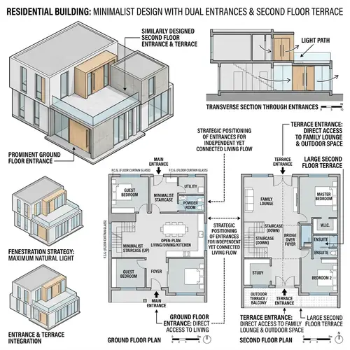 Minimalistic Architectural Design with Natural Light