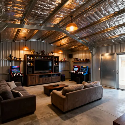 Ultimate Mancave Design Based on Floor Plan