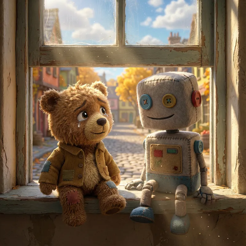 Charming Pixar-Style 3D Animation with Depth