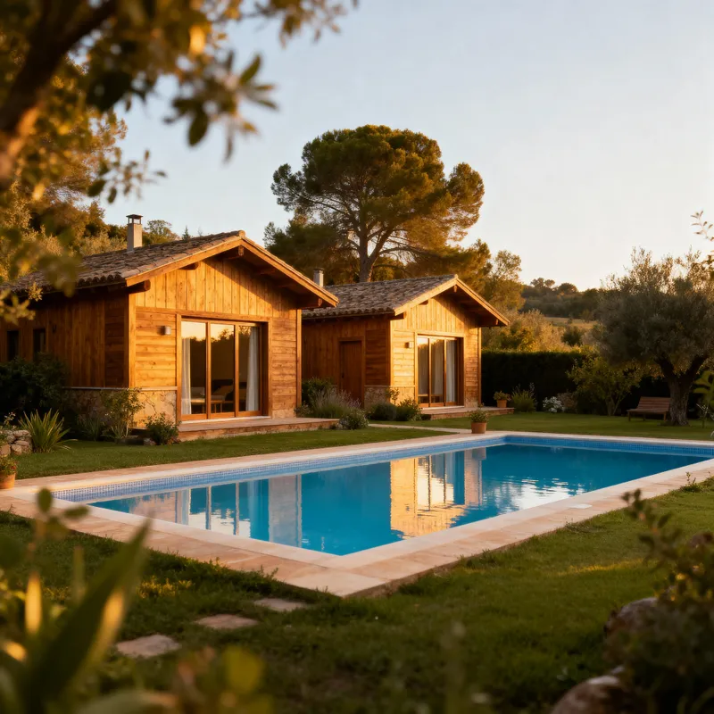 Cozy Cabañas with Pool for Relaxing Getaways