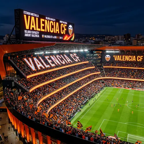 Modern Stadium for 90,000: Valencia CF Design