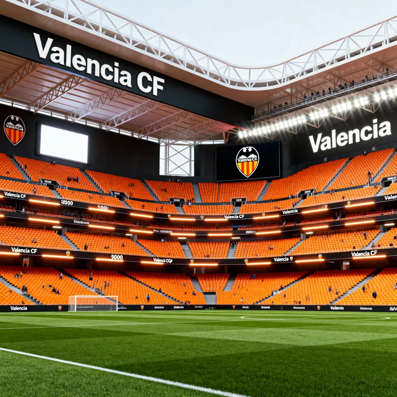Modern Stadium for 90,000: Valencia CF Design