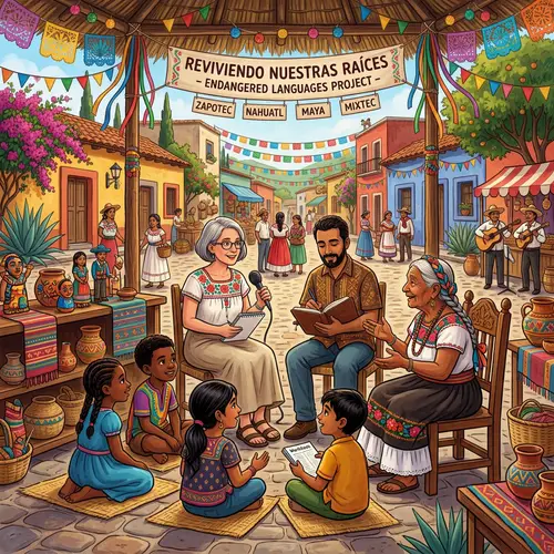 Revive Endangered Languages & Cultures in Mexico