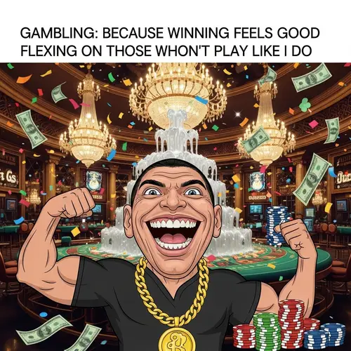 Flexing in Gambling: Lavish Lifestyle Memes
