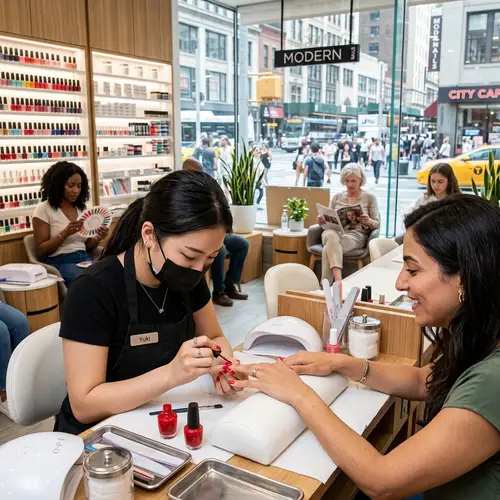 Manicure Study: Modern Nail Salon Session Explained