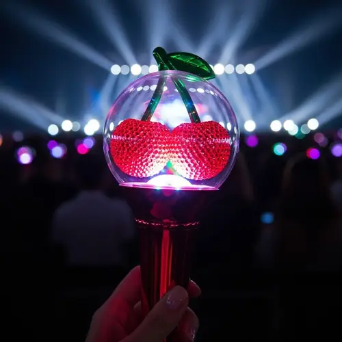 Cherry KPOP Lightstick - Unique Design & Style
