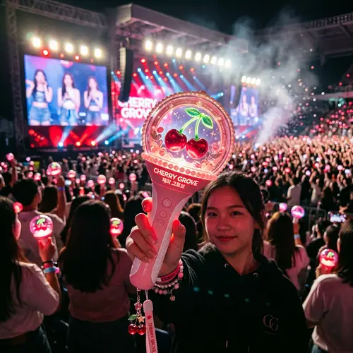 Cherry KPOP Lightstick - Unique Design & Style