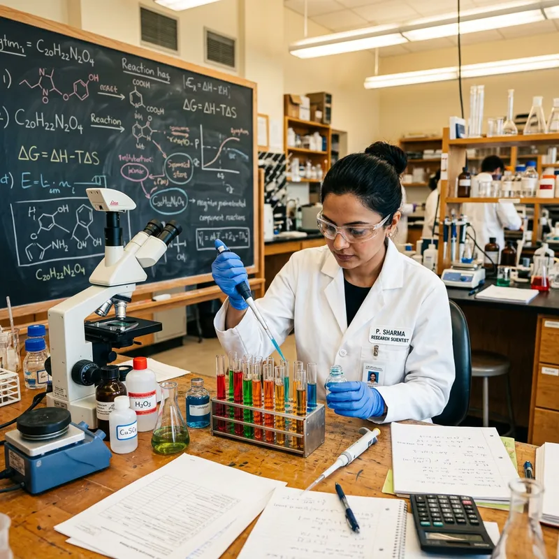 South Asian Person - Scientific Exploration and Innovation