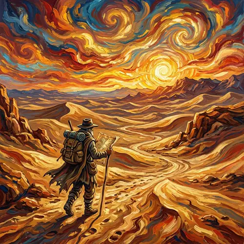 Epic Desert Adventure: A Vibrant Journey