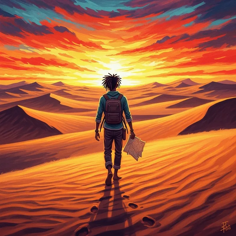 Epic Desert Adventure: A Vibrant Journey Epic Desert Adventure: A Vibrant Journey