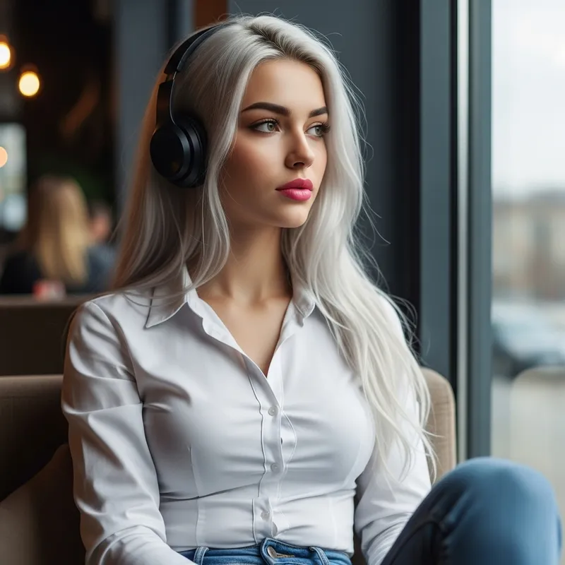 Hyper-Realistic Image of a Young Caucasian Girl Hyper-Realistic Image of a Young Caucasian Girl