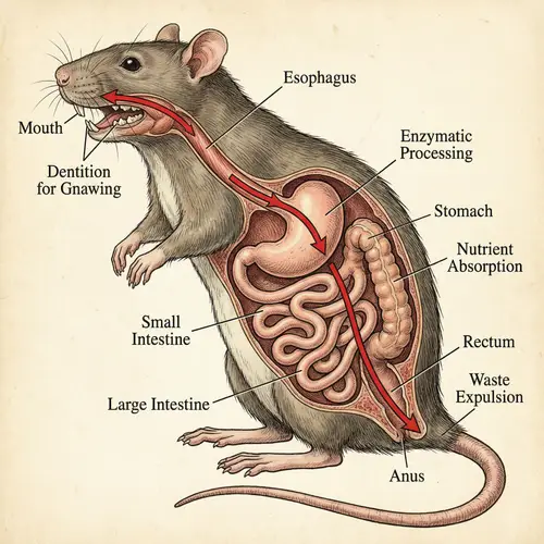 Exploring Rat Digestive System Anatomy