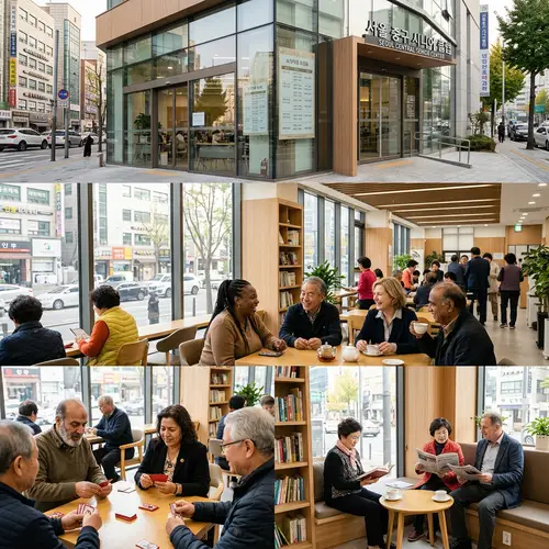 Seoul Central Senior Club | Activities for Diverse Group of Seniors