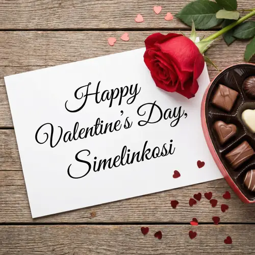 Valentines Day Message for Simelinkosi