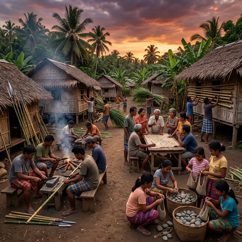 Visayan Village Conflict Scene | Preparation for Battle