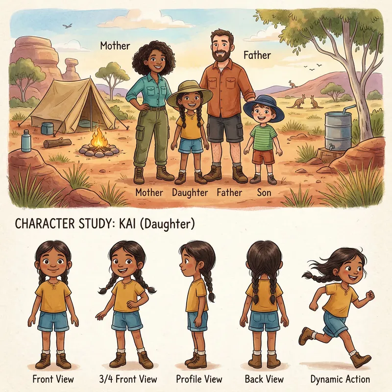 Vibrant Children's Book Character Transformations