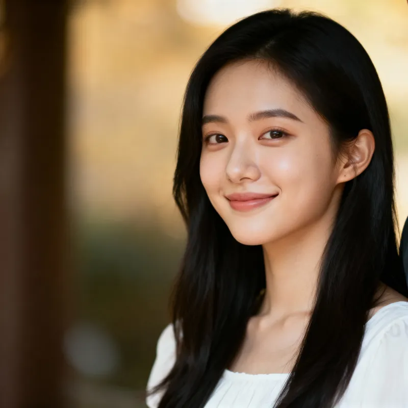 Beautiful Asian Companion Next to You