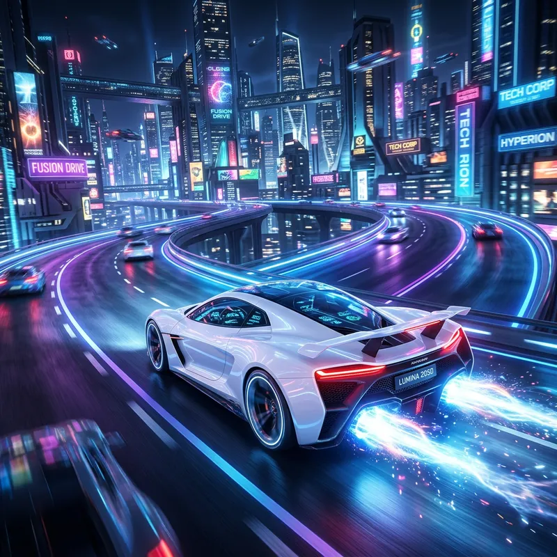 Super Power 2050 Car: Futuristic Design & Zero-Emission Technology