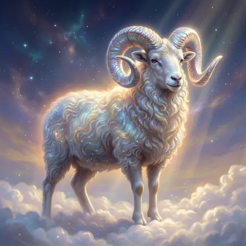 Majestic Ram: Symbol of Divinity - Ethereal Beauty & Power
