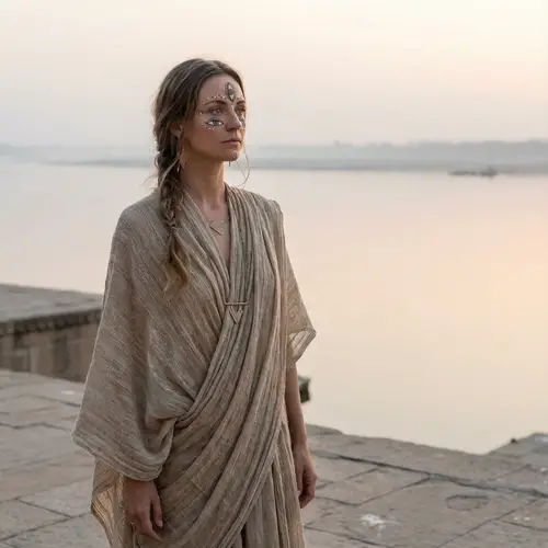 Aesthetic Woman with Enhanced Vision | Perception Artwork