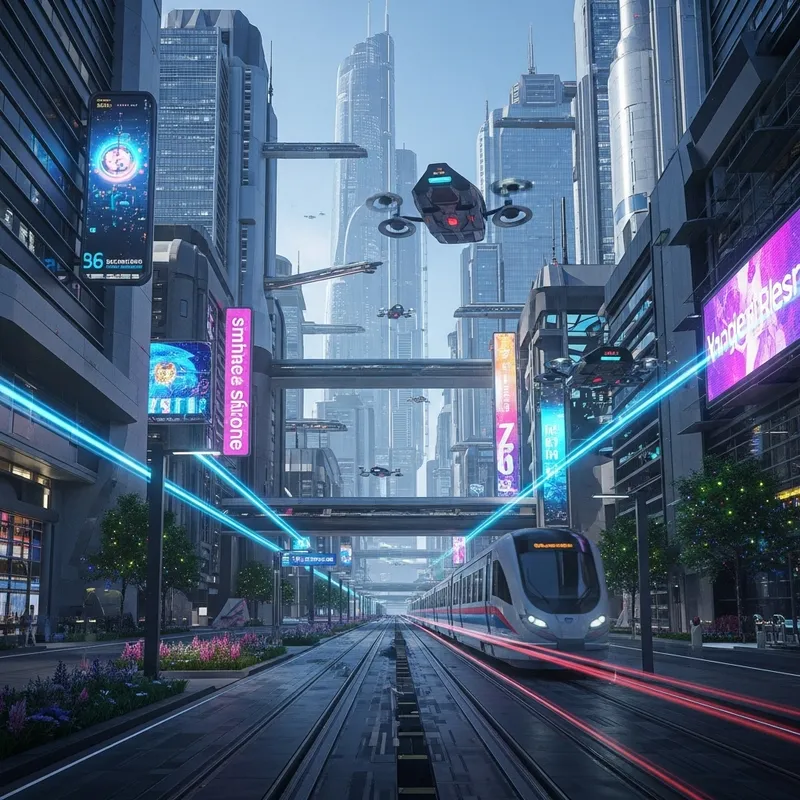 Explore the Futuristic City: A Vision of Tomorrow