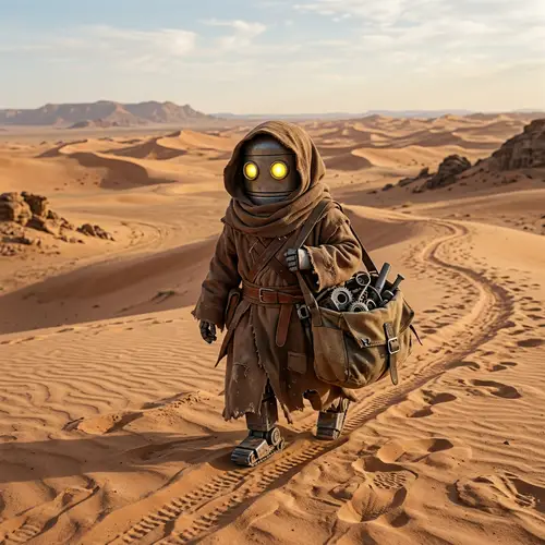 Robot Jawa: The Desert Wanderer
