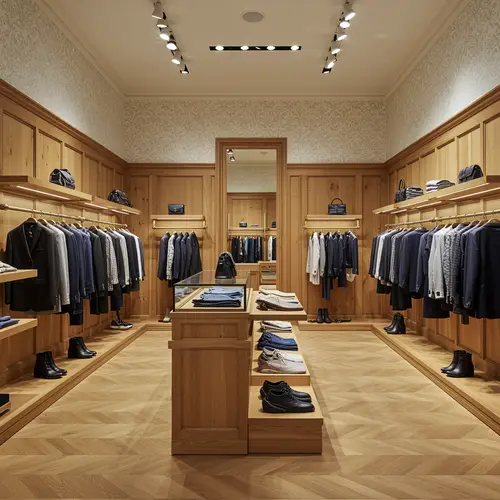 Classic Style Clothing Store with Modern Touch