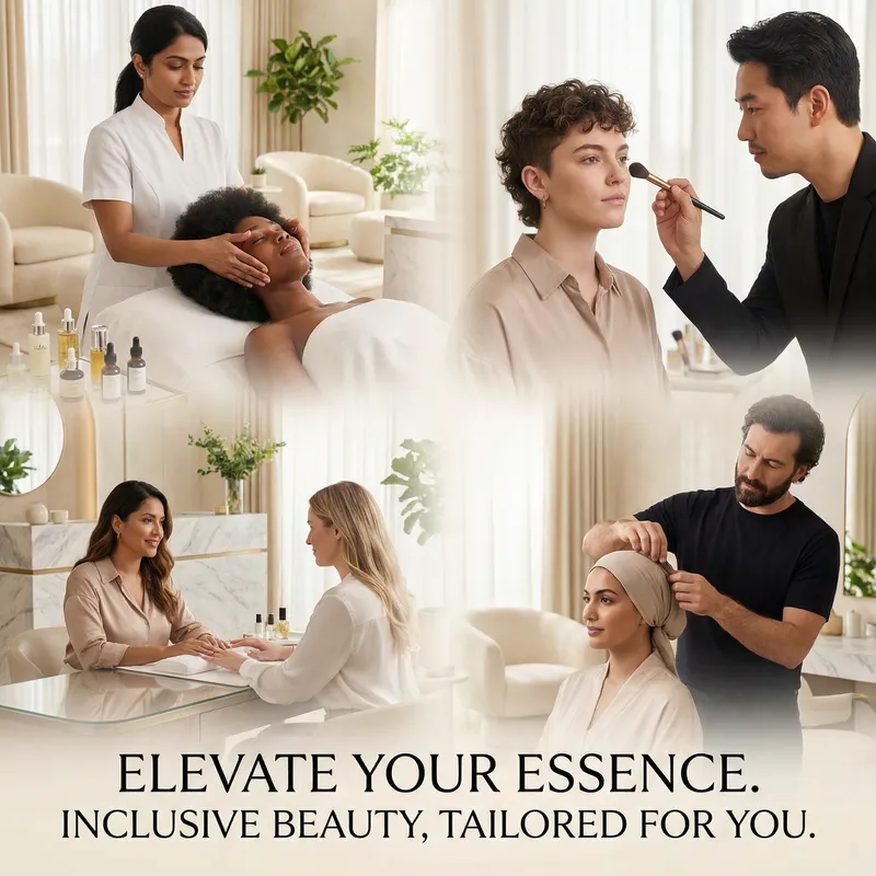 Inclusive Aesthetic Service Providers | Beauty Treatments Image Ad