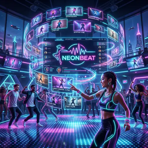 Futuristic TikTok - Creative Dance Video Platform