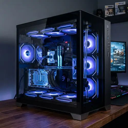 Lianli O11 Vision Casing - Glass & Aluminum Modern Design