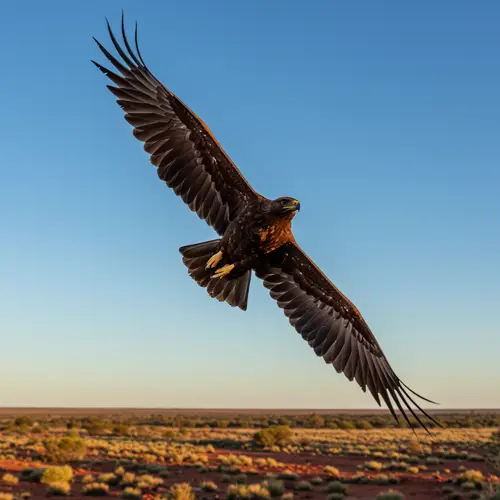 Stunning Aboriginal Eagle Art