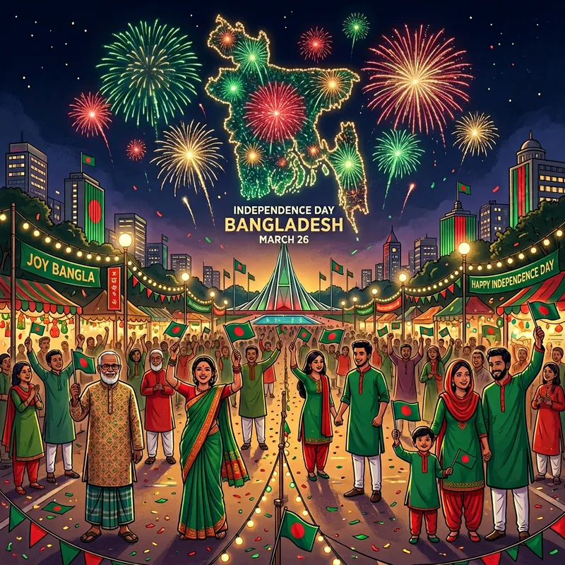 Celebrate Bangladesh Independence Day in Dhaka