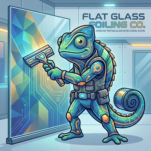 Unique Mascot Design for Flat Glass Companies