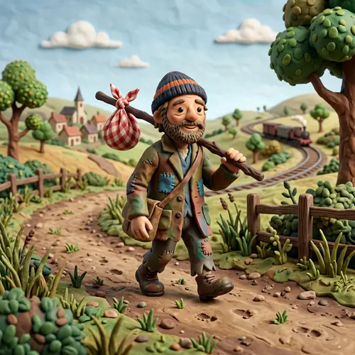 Creative Claymation Art with Hobo Stick