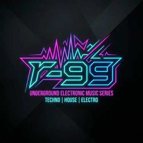 R-99 Underground Party Logo Design | Futuristic & Edgy