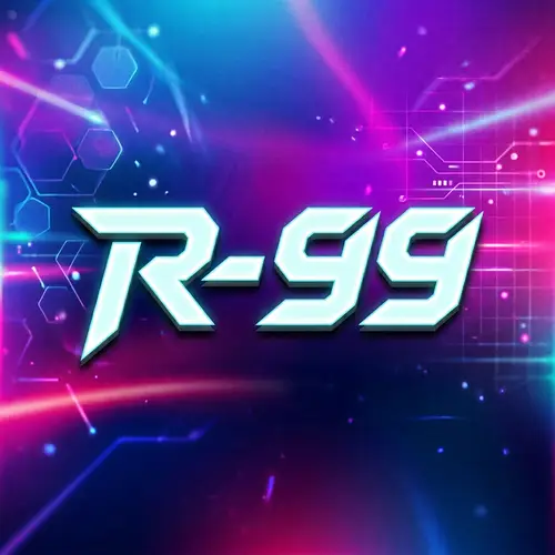 Futuristic Logo Design R-99 | Minimalist Style
