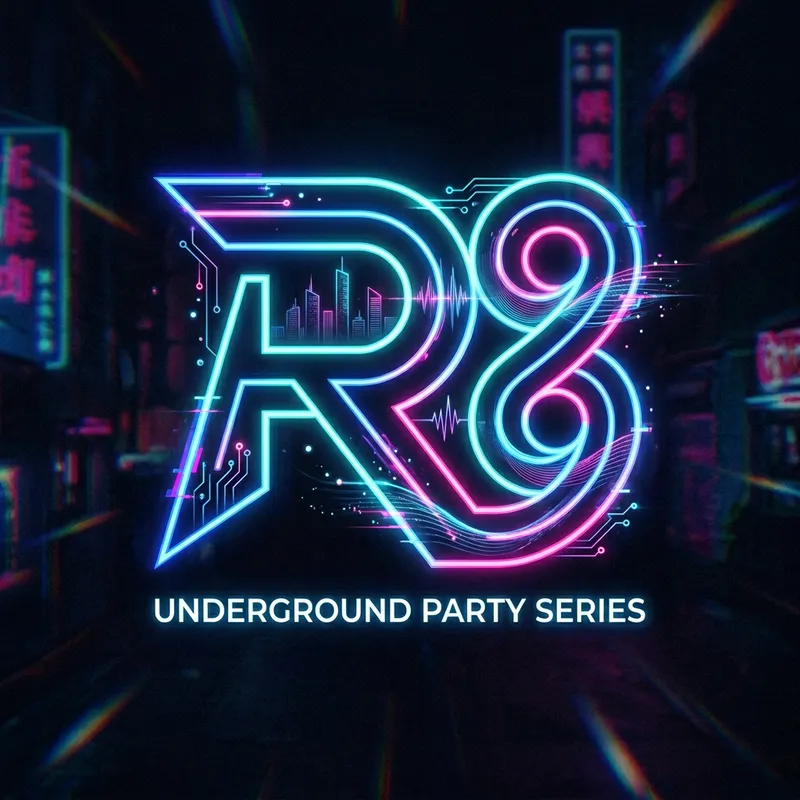 R-99 Underground Party Logo Design - Cyberpunk Inspiration R-99 Underground Party Logo Design - Cyberpunk Inspiration