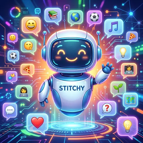 Meet Stitchy: Your Friendly Chatbot Avatar