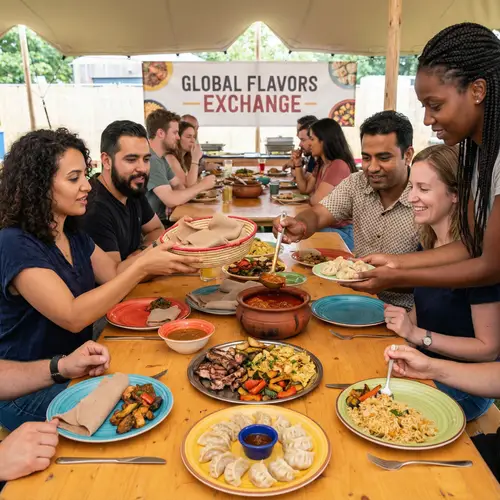 Global Fusion Cuisines: Ethiopian, Western & Asian Flavors