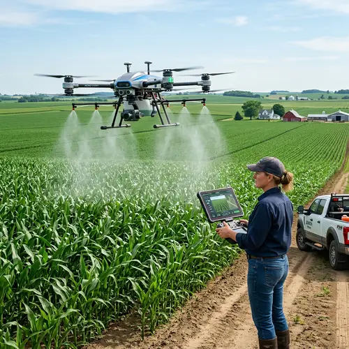 Smart Agriculture: Drones Enhancing Modern Farming