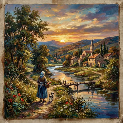 Stunning Oil Painting Canvas Art