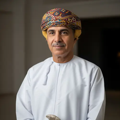 Omani Man in Traditional Attire Portrait