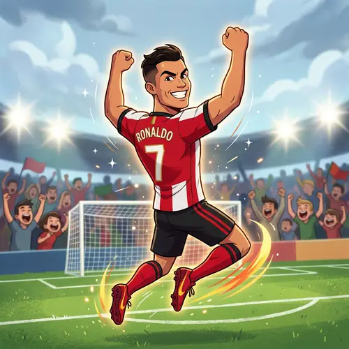 Ronaldo Cartoon Animation - Fun and Creative Art