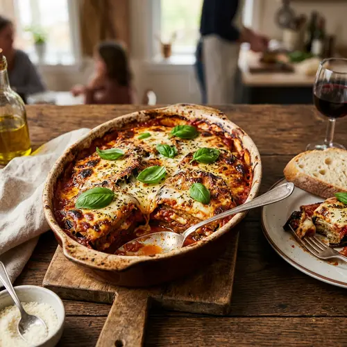 Classic Authentic Eggplant Parmigiana Recipe